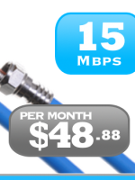 Quebec 15Mbps Cable unlimited Internet