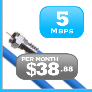 Quebec 5Mbps Cable Internet